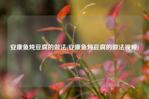 安康鱼炖豆腐的做法(安康鱼炖豆腐的做法视频)